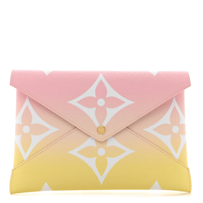 Louis Vuitton Monogram Giant By The Pool Large Kirigami Pochette Pink 1 of 7