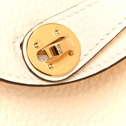 Hermes Taurillon Clemence Mini Lindy 20 Nata 11 of 12