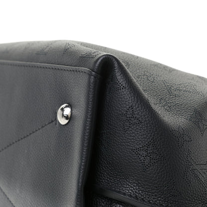 Louis Vuitton Mahina Carmel Hobo Black 5 of 9