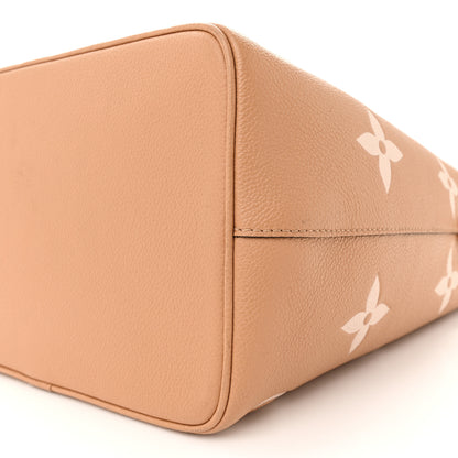 Louis Vuitton Empreinte Monogram Giant Neonoe MM Arizona Beige 10 of 13