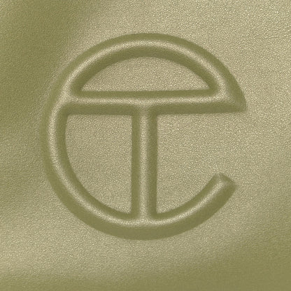 Telfar Vegan Leather Small Shopping Bag Drab 9 of 13
