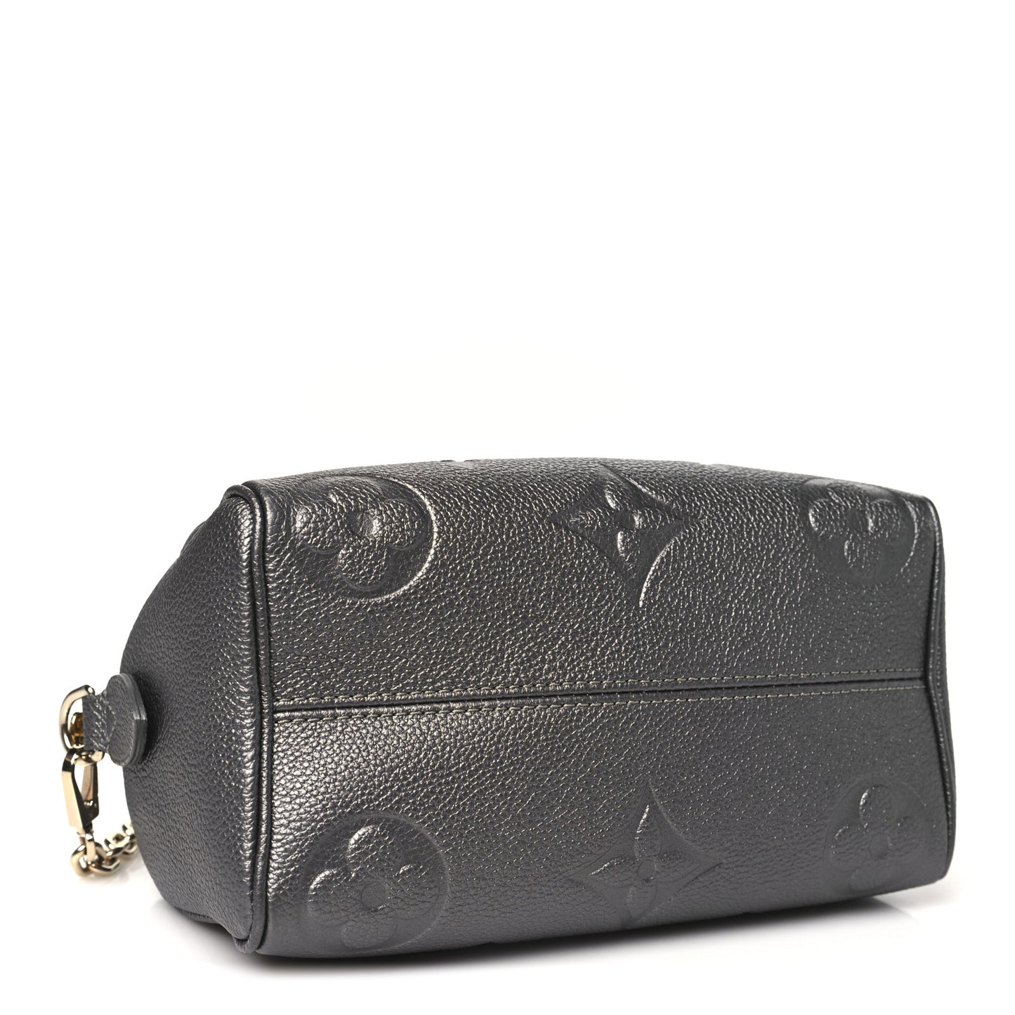 Shimmery Empreinte Monogram Giant Speedy Bandouliere 20 Gun Metal