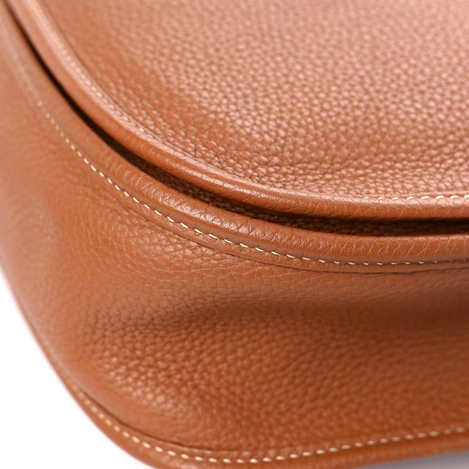 Hermes Taurillon Clemence Evelyne III GM Gold 11 of 12