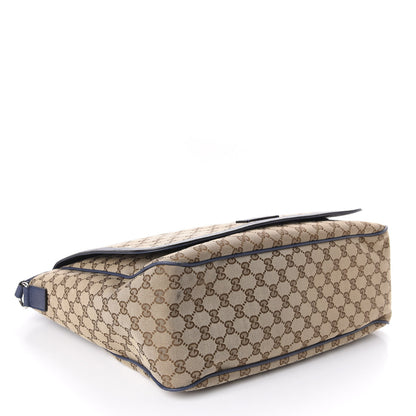 Gucci Monogram Convertible Diaper Bag Blue 4 of 15