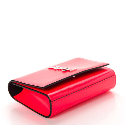Saint Laurent Grain De Poudre Monogram Kate Belt Bag Neon Pink 4 of 9