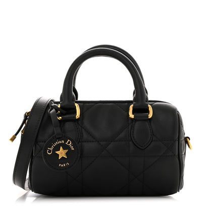 Christian Dior Calfskin Macrocannage Nano Groove 17 Bag Black 1 of 11