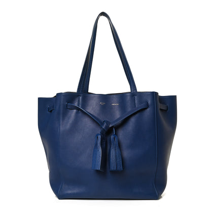 Celine Smooth Calfskin Medium Belt Cabas Phantom Royal Blue 1 of 11