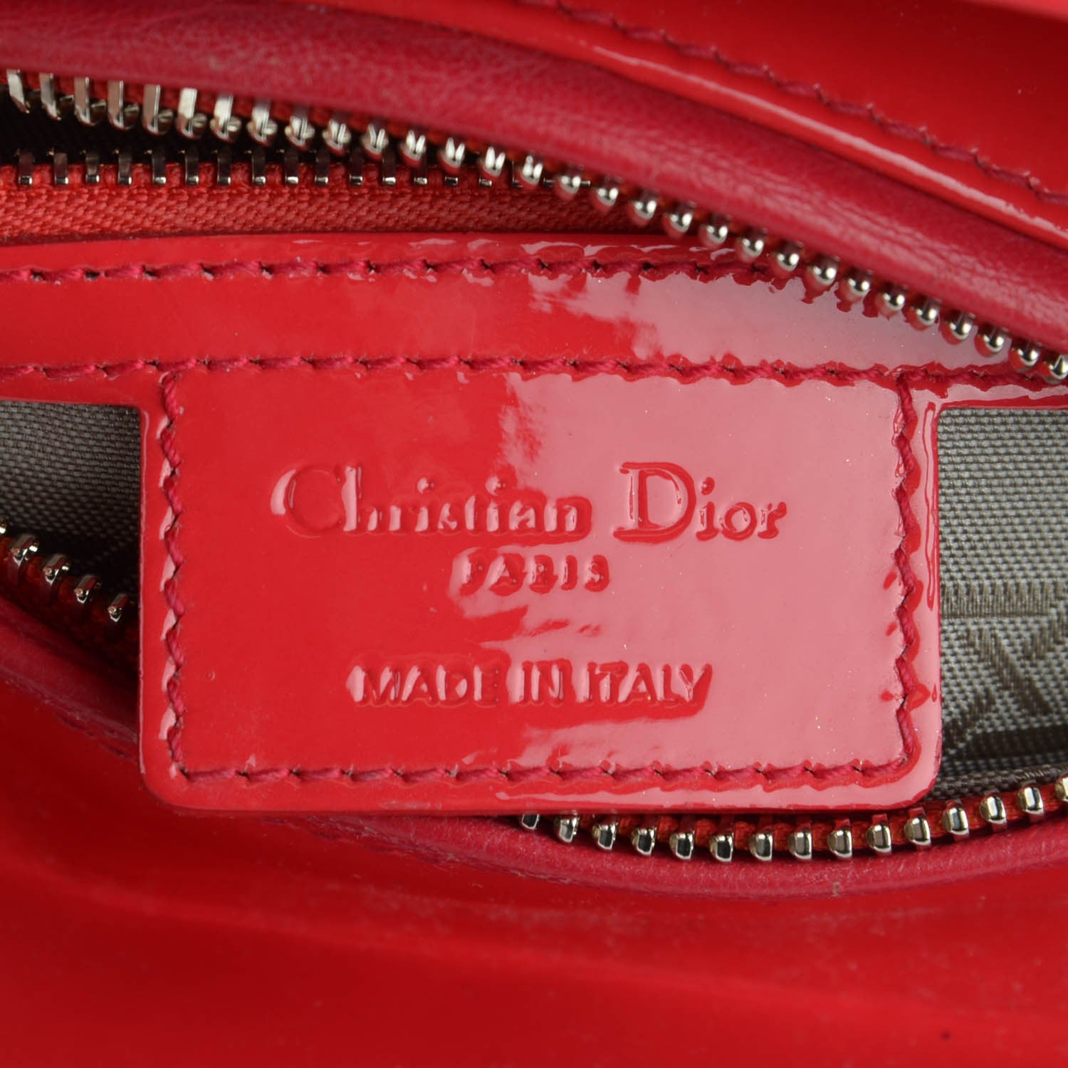 Christian Dior Patent Cannage Medium Lady Dior Light Coral 6 of 9