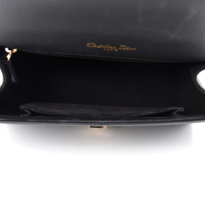 Christian Dior Grained Calfskin Small Diorama Flap Bag Black 5 of 12