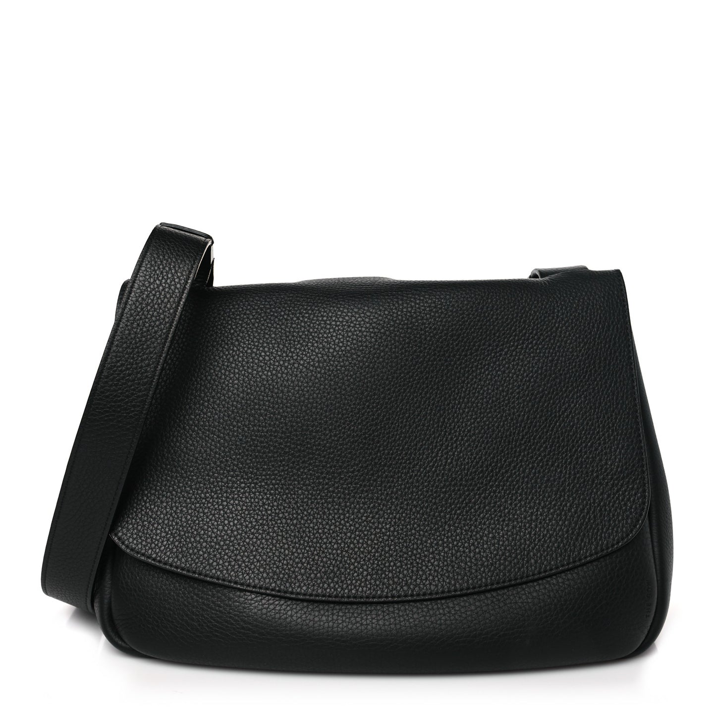 Calfskin Small Mail Bag Black