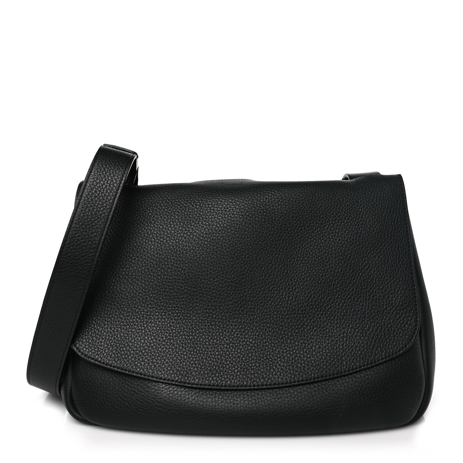 The Row Calfskin Small Mail Bag Black 1 of 9