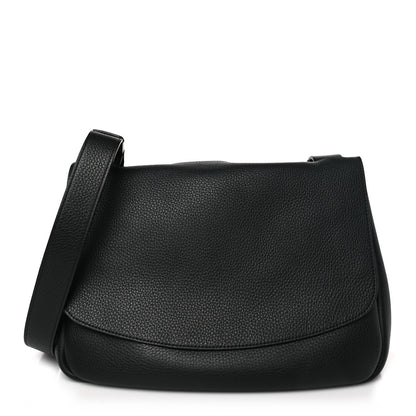 The Row Calfskin Small Mail Bag Black 1 of 9