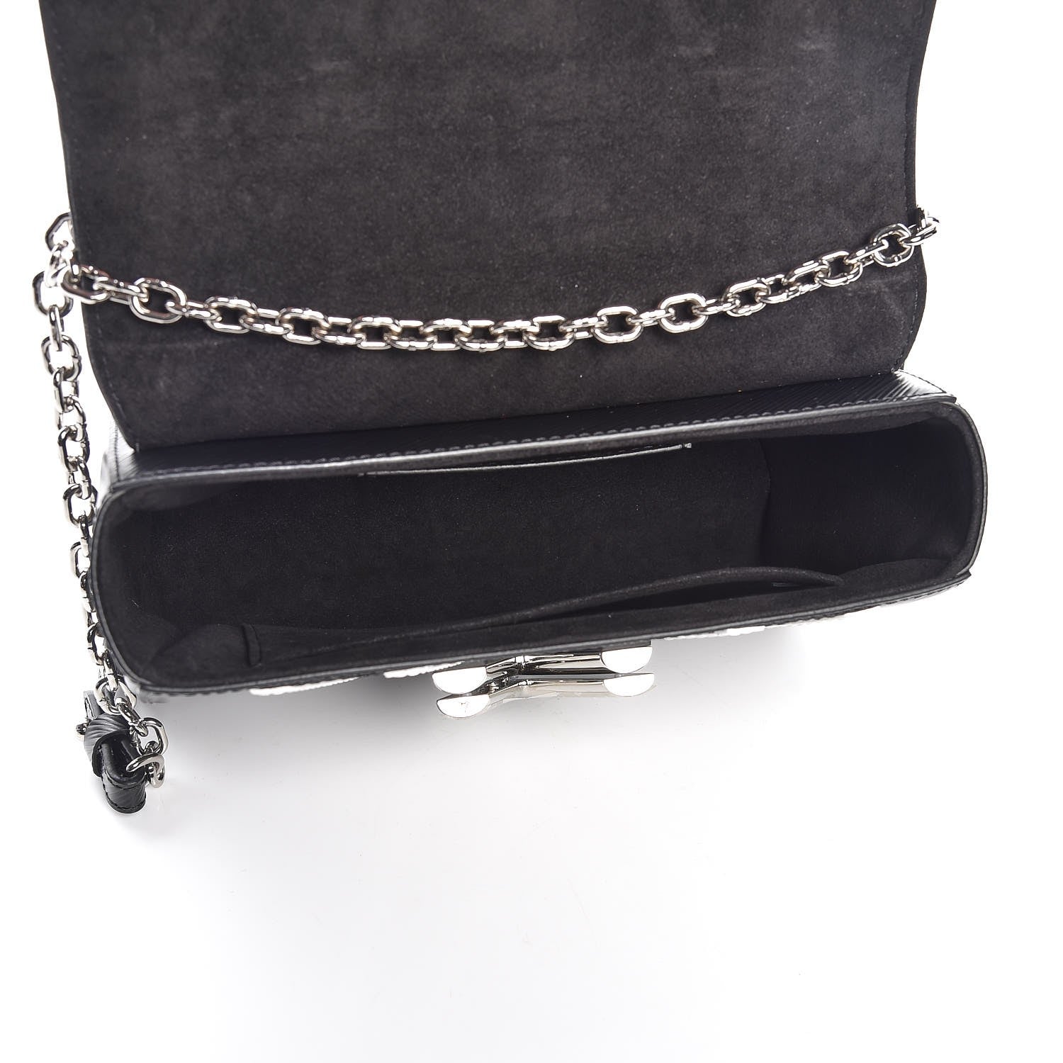 Louis Vuitton Epi Monogram Twist Shoulder Bag MM Black 14 of 19