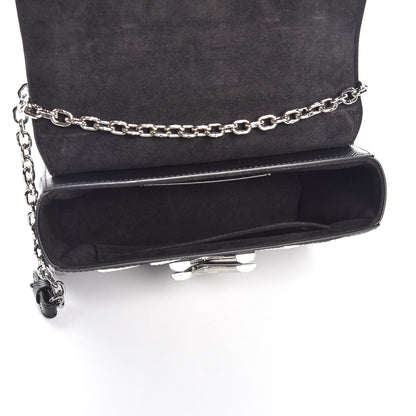 Louis Vuitton Epi Monogram Twist Shoulder Bag MM Black 14 of 19