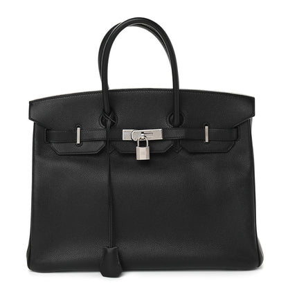 Hermes Epsom Birkin 35 Black 1 of 12