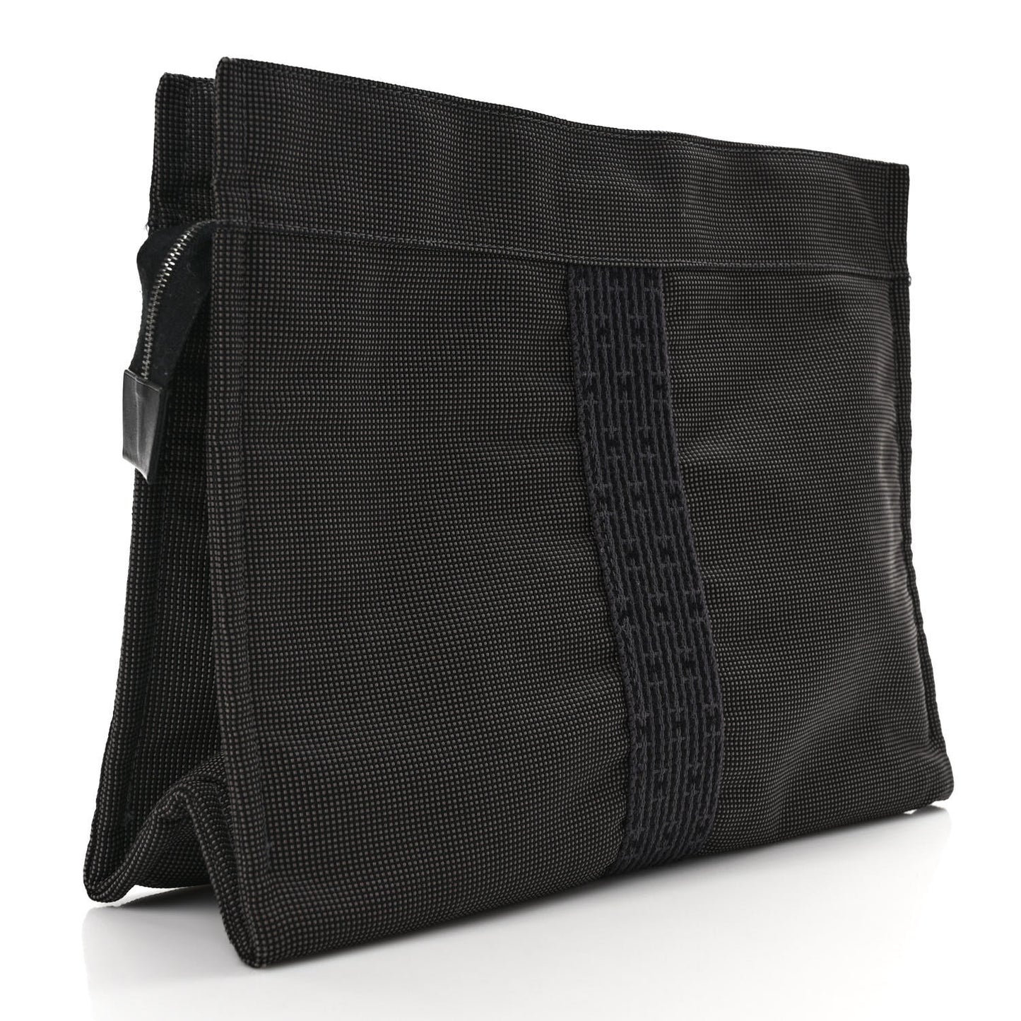 Canvas Herline Travel Cosmetic Pouch Grey