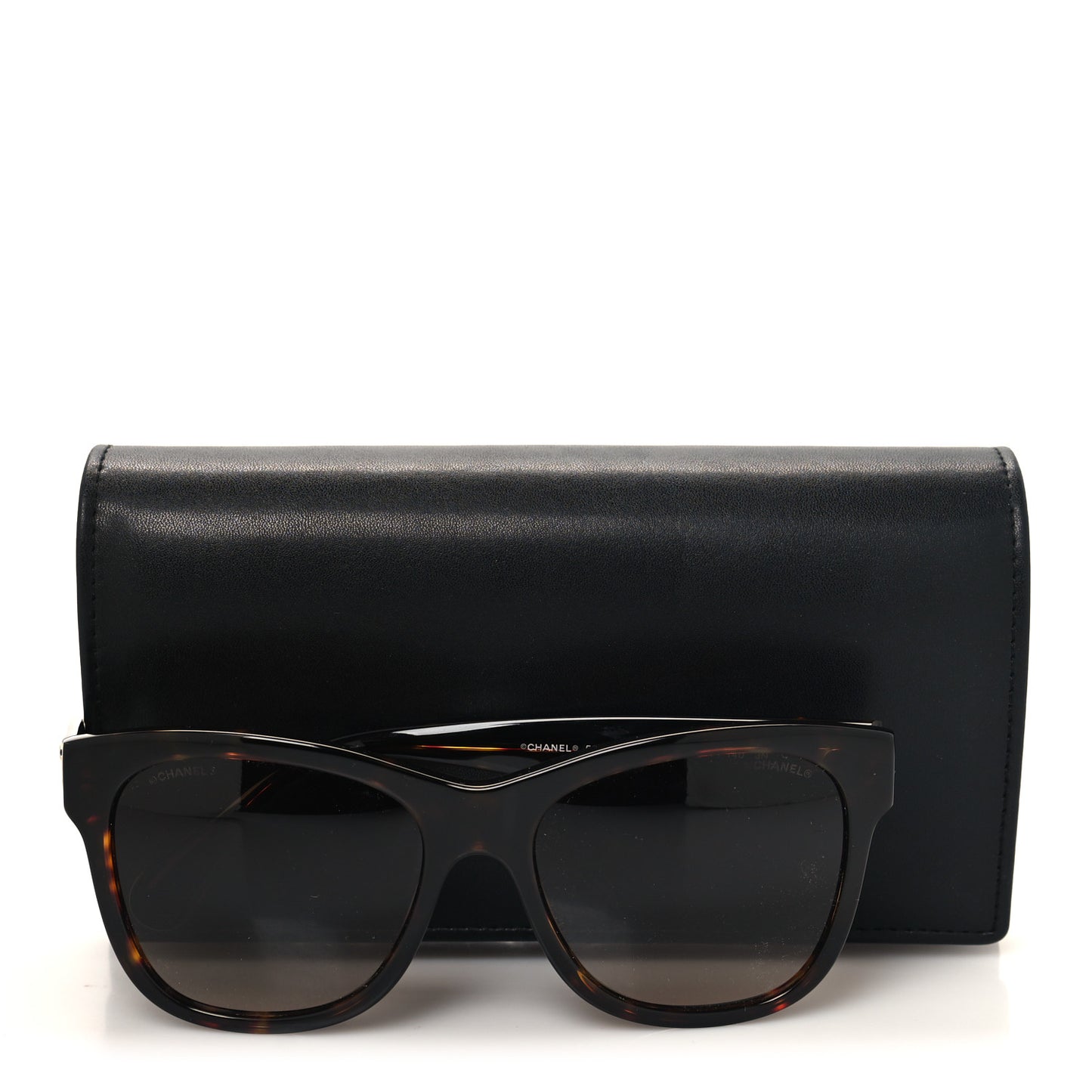Acetate Runway Square Sunglasses 5380 Dark Tortoise