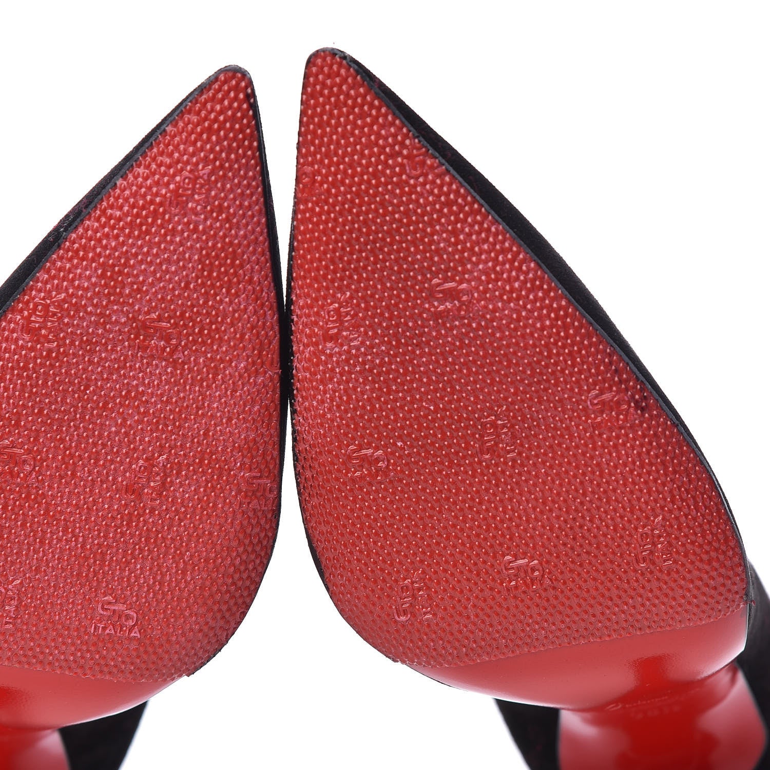 Christian Louboutin Veau Velours Decoltish 100 Pumps 36.5 Black 11 of 16