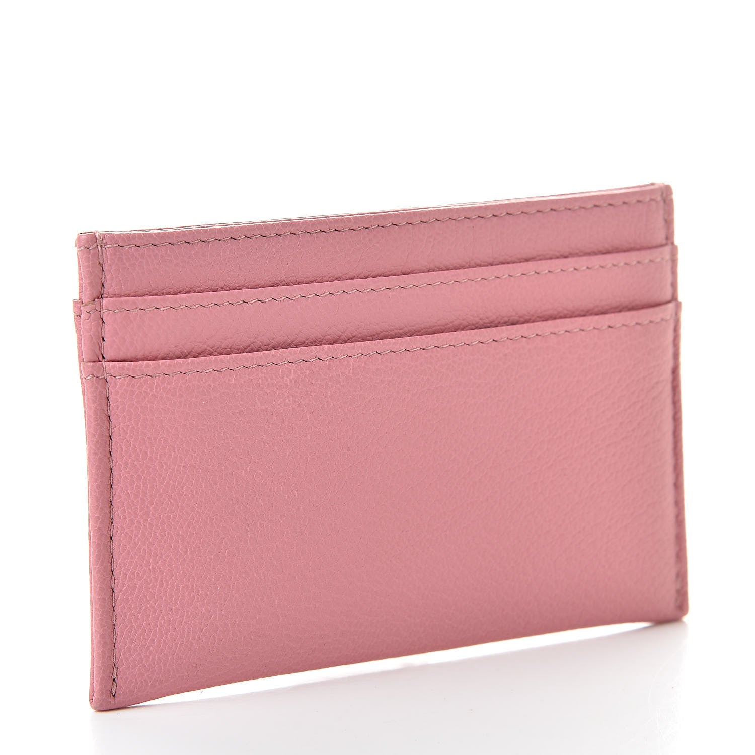 Chanel Goatskin CC Camellia Card Holder Pink 3 of 9