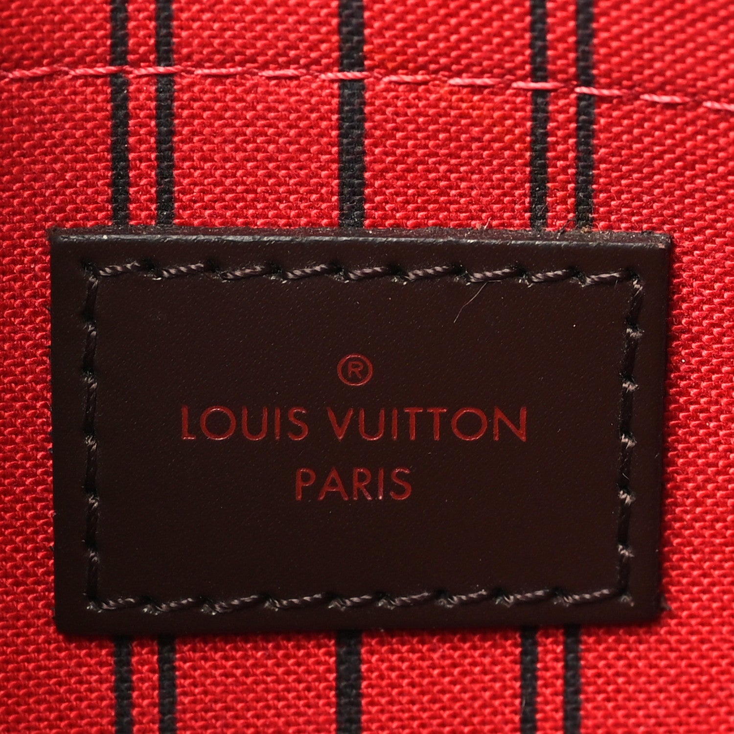 Louis Vuitton Damier Ebene Neverfull MM GM Pochette 6 of 7