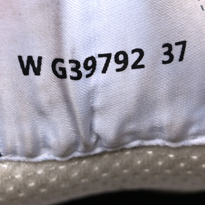 Chanel Fabric Laminated Calfskin Stretch CC Sneakers 37 White Silver 9 of 12