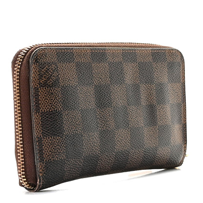 Louis Vuitton Damier Ebene Zippy Compact Wallet 3 of 12