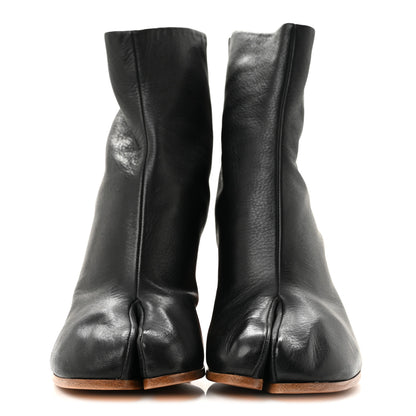 Maison Margiela Nappa Tabi Ankle 80mm Boots 37 Black Orange 3 of 9