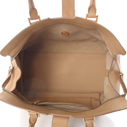 Saint Laurent Calfskin Medium Classic Y Cabas Light Beige 5 of 9
