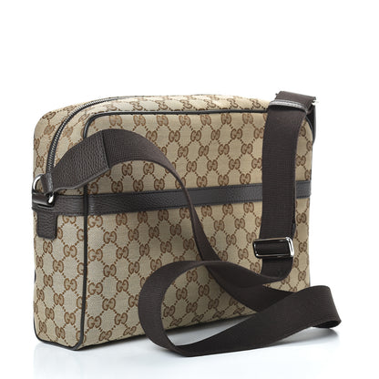 Gucci Monogram Messenger Bag Dark Brown 2 of 9