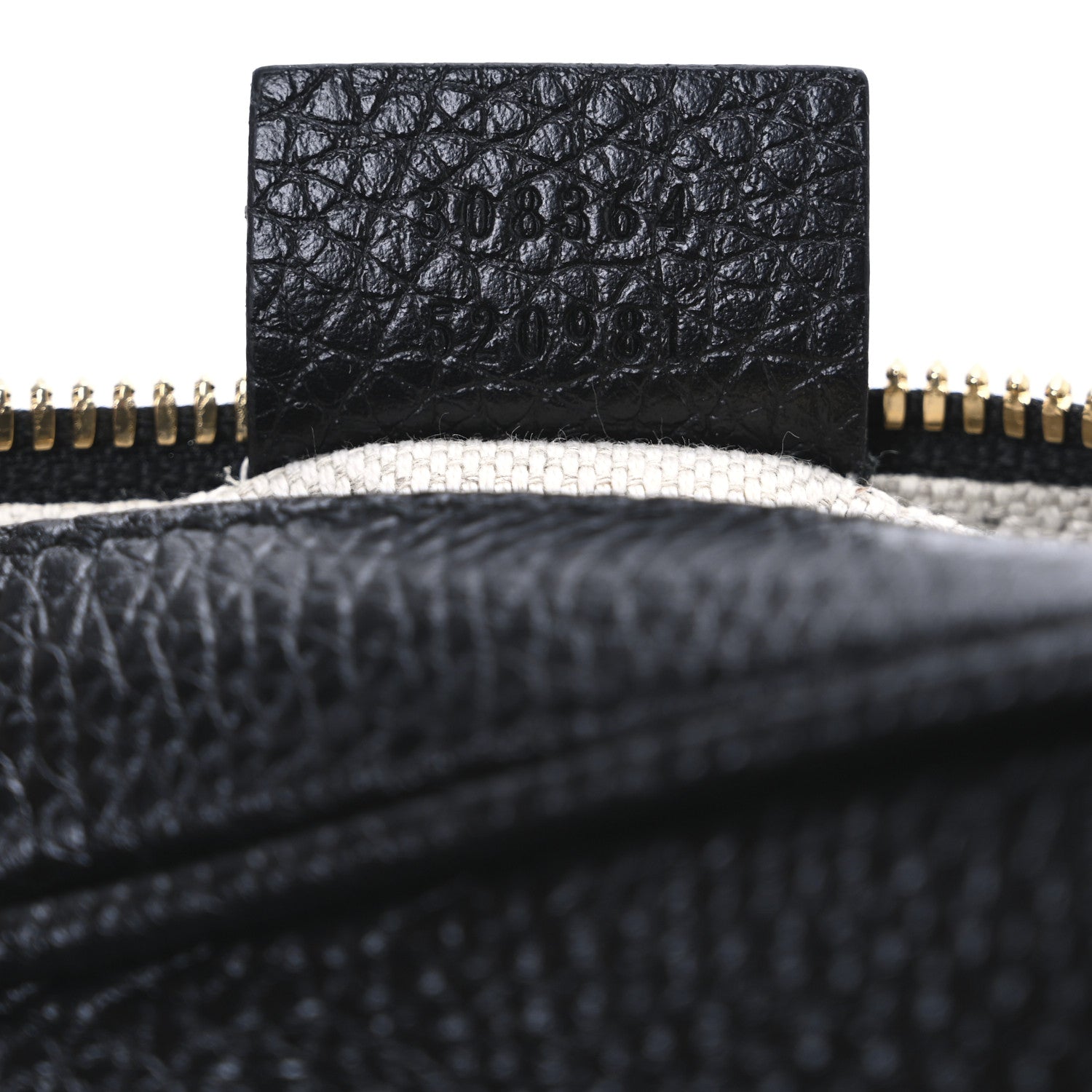 Gucci Pebbled Calfskin Small Soho Disco Bag Black 7 of 10