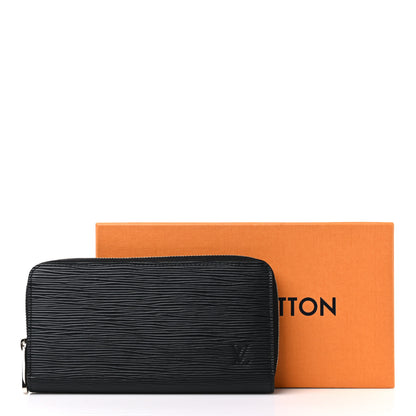 Louis Vuitton Epi Zippy Wallet Black 12 of 12