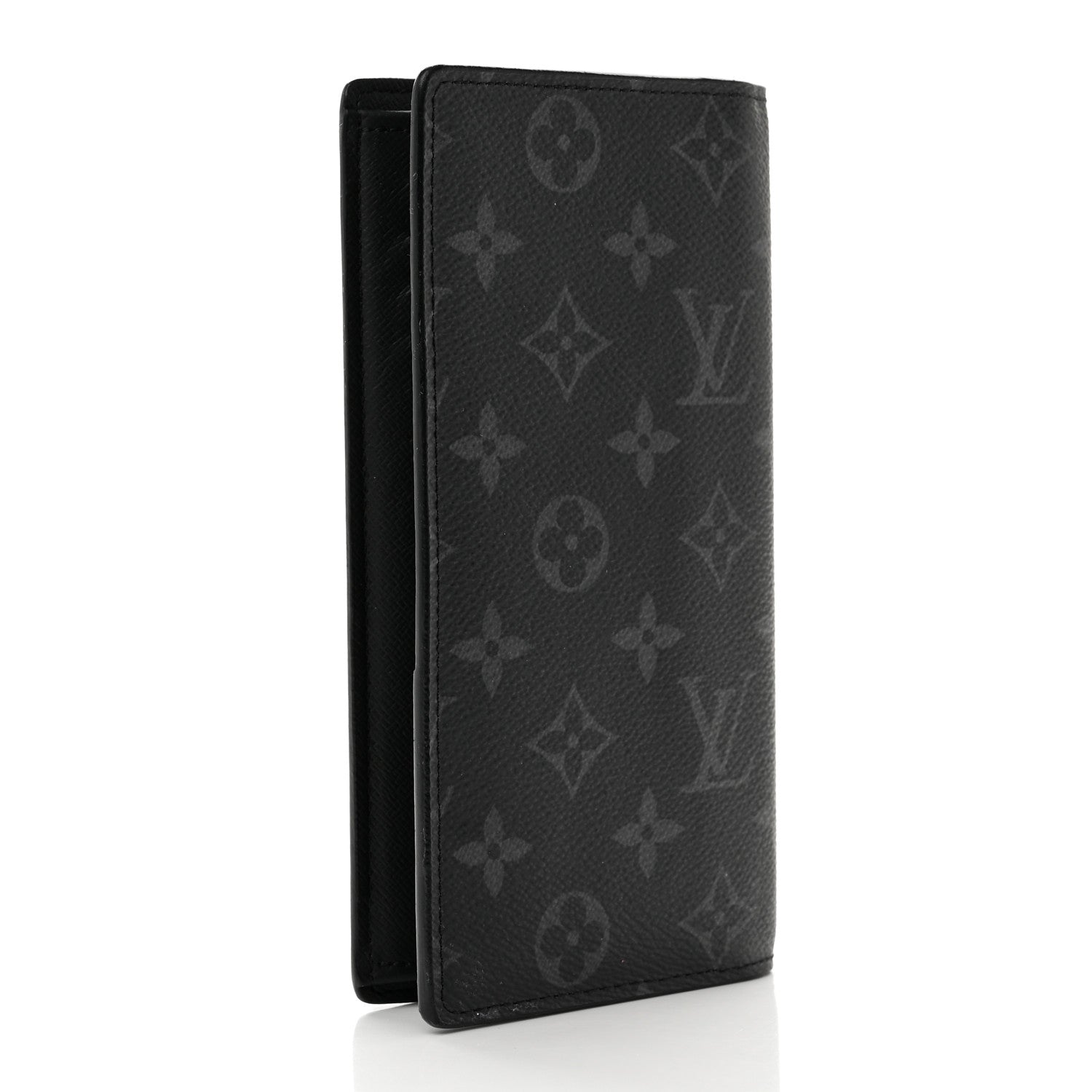 Louis Vuitton Monogram Eclipse Brazza Wallet 3 of 6