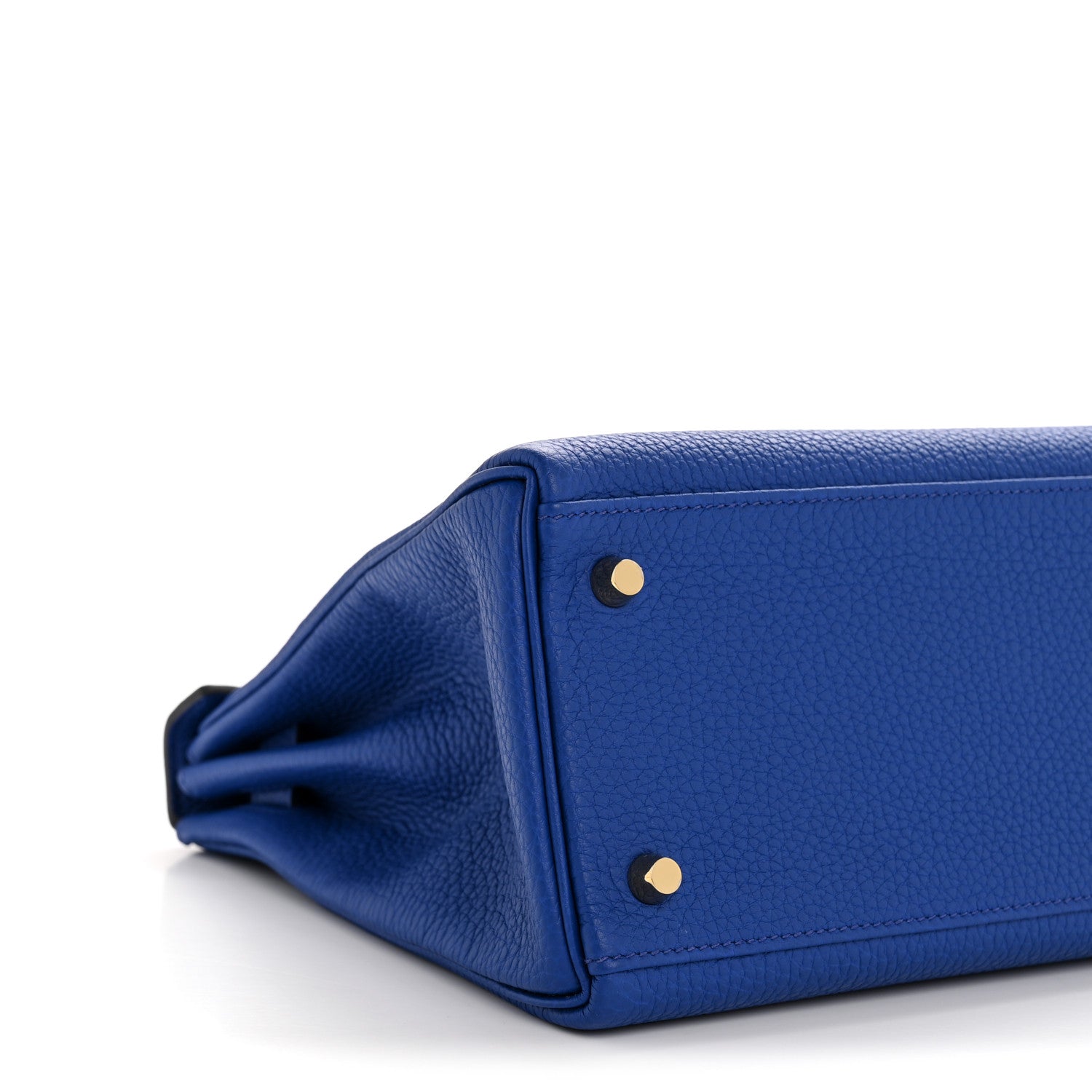 Hermes Togo Kelly Retourne 28 Bleu Royal 9 of 12