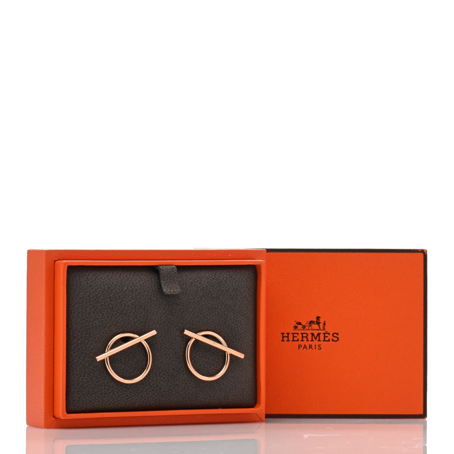 18K Rose Gold MM Echappee Earrings