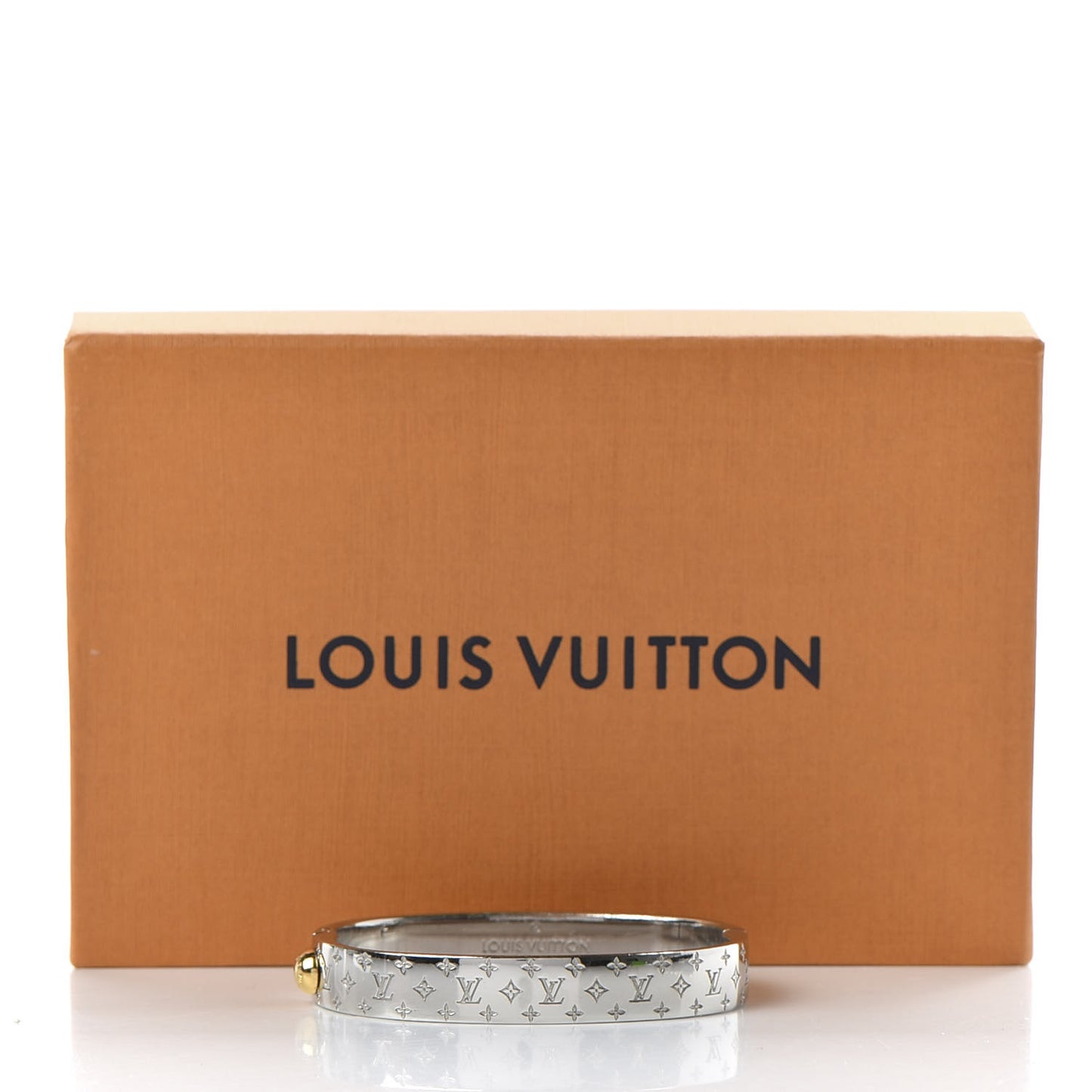 Palladium Monogram Nanogram Cuff S