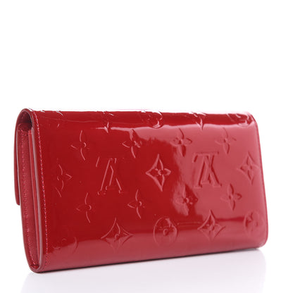 Louis Vuitton Vernis Sarah Wallet Pomme D'Amour 3 of 11