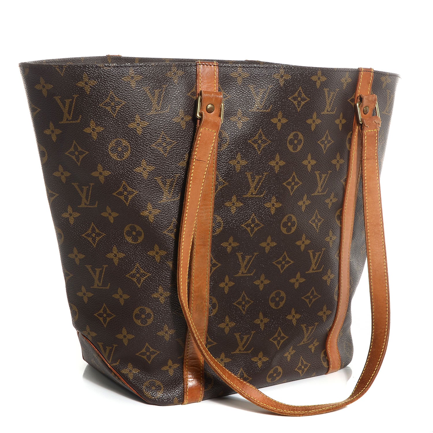 Louis Vuitton Monogram Sac Shopping Tote 3 of 9