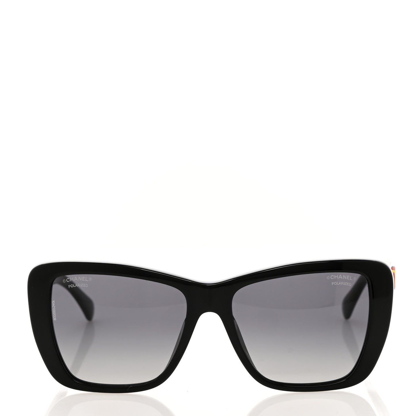 Acetate Polarized Butterfly Sunglasses 71548A Black