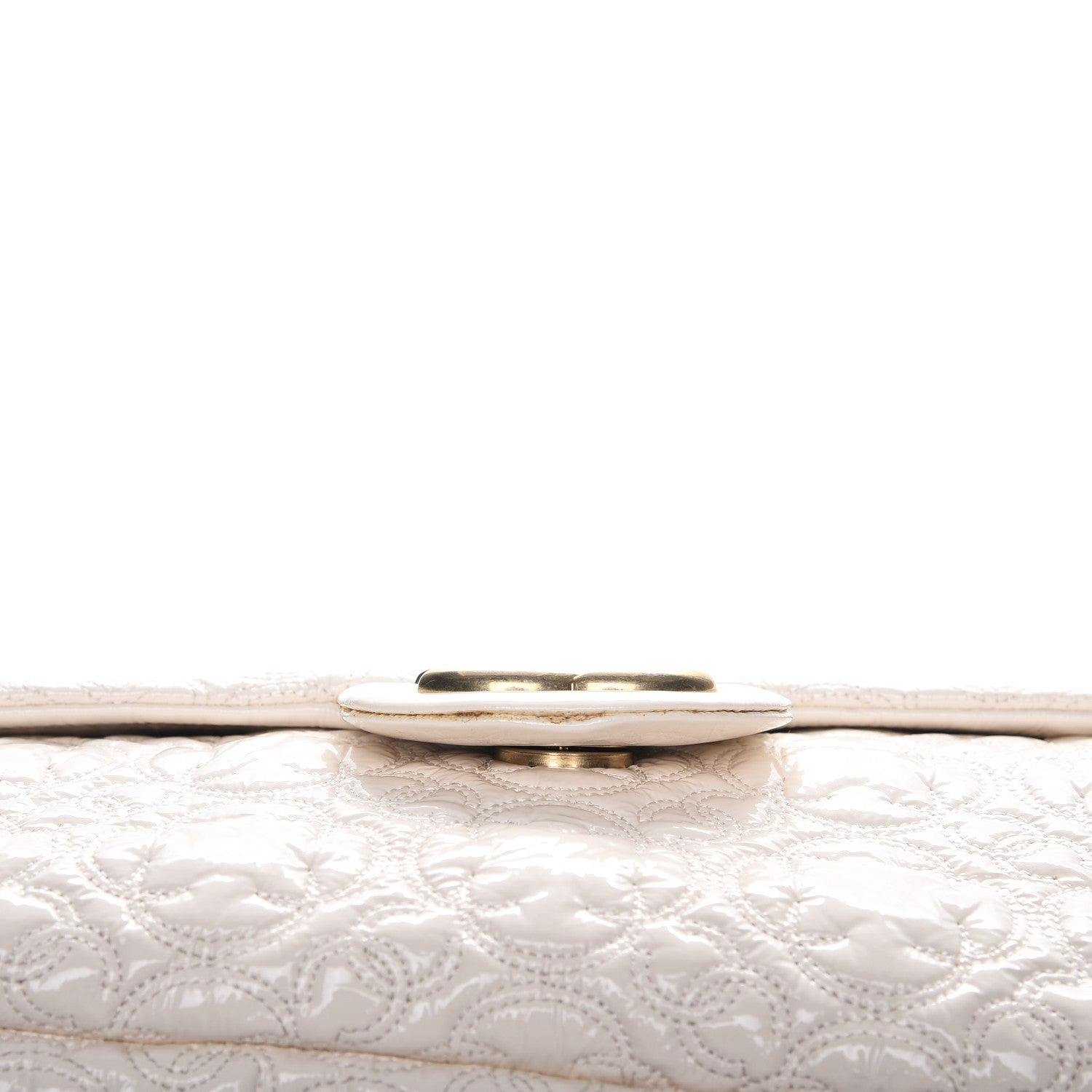 Chanel Vinyl Rock in Moscow Jumbo Flap White 8 of 10