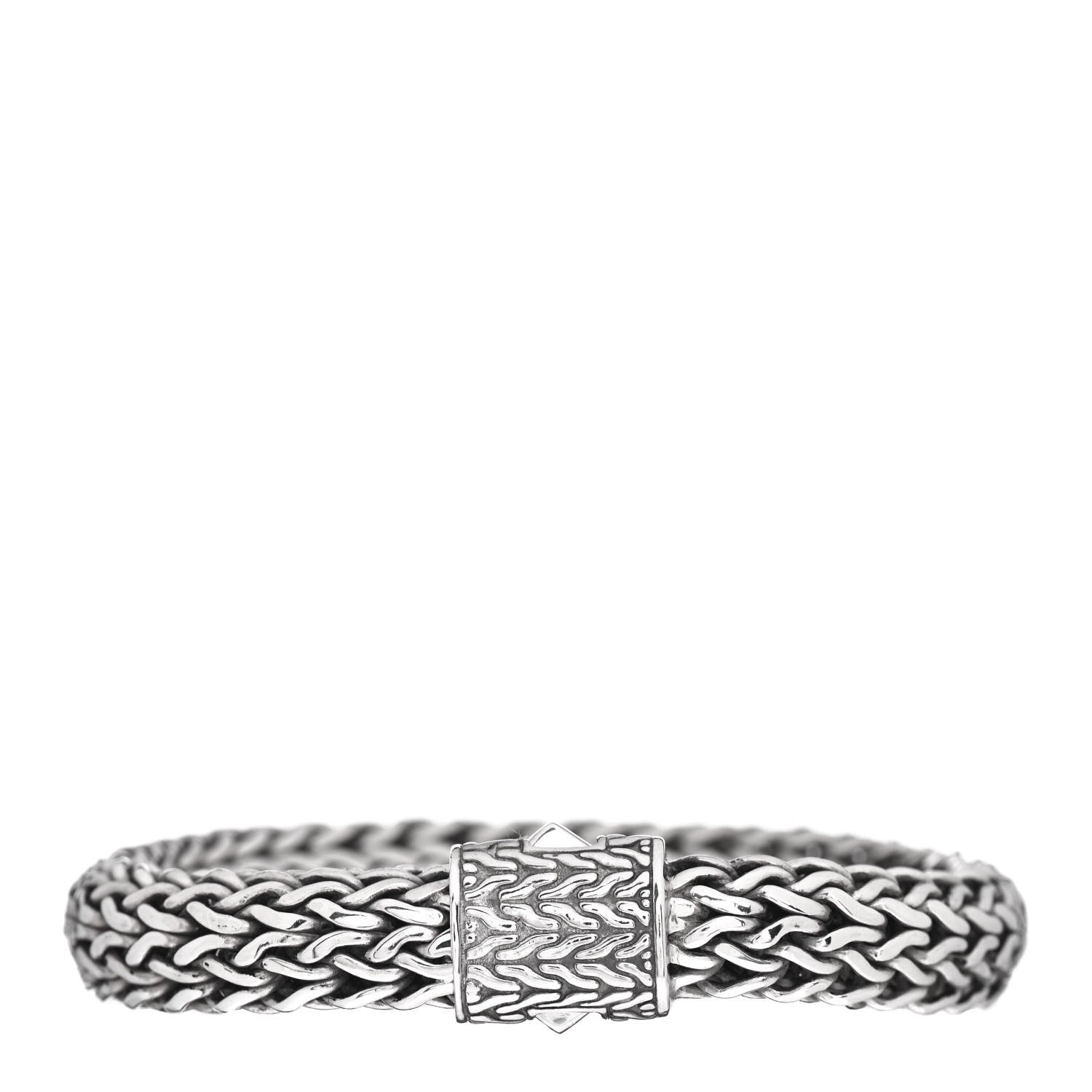 John Hardy Sterling Silver 10.5mm Classic Chain Bracelet 1 of 4