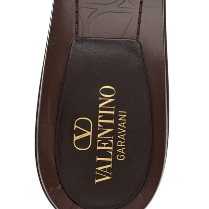Valentino Garavani Toile Iconographe Vlogo Sandals 41  Naturale Black Brown Fondant 7 of 10