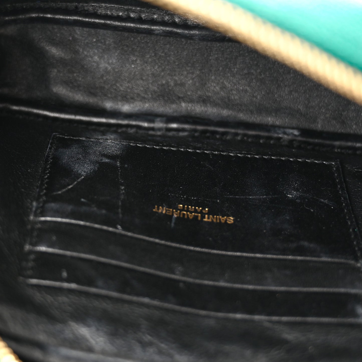 Grain De Poudre Matelasse Monogram Mini Lou Camera Bag Brilliant Grass