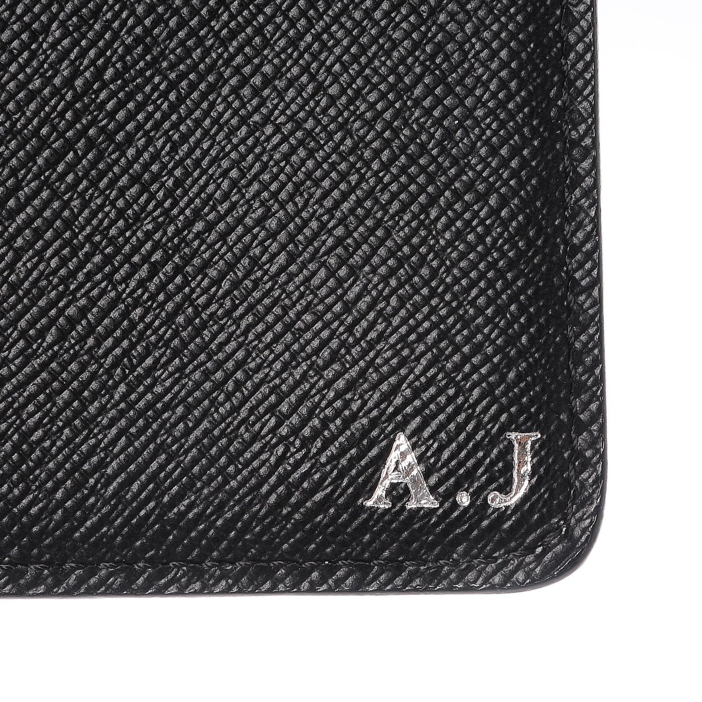 Epi Medium Ring Agenda Cover Black