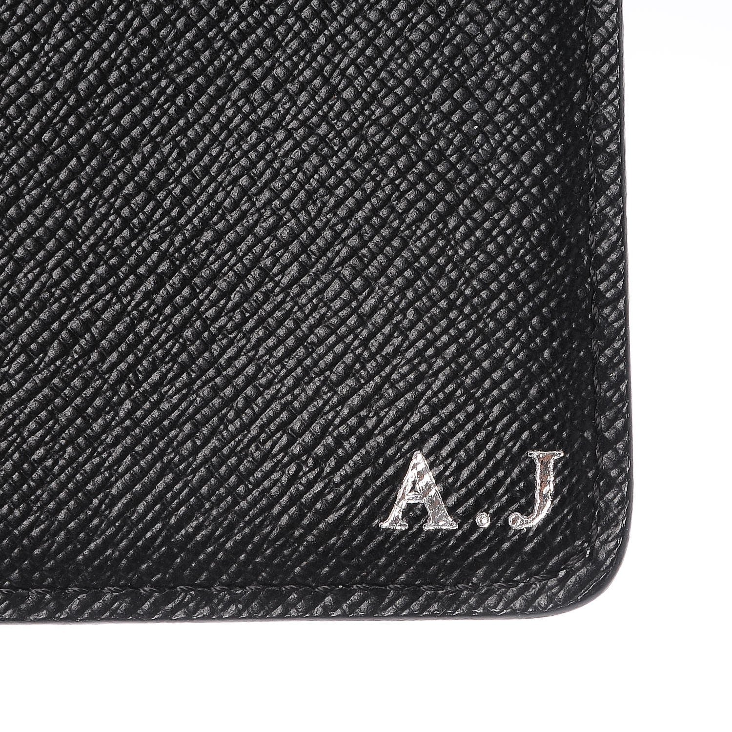 Louis Vuitton Epi Medium Ring Agenda Cover Black 7 of 7