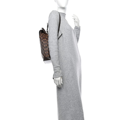 Louis Vuitton Damier Ebene Soho Backpack 2 of 12