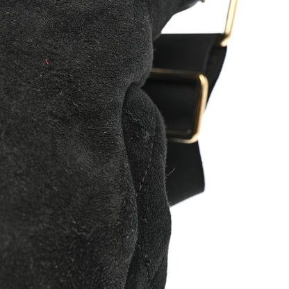 Chanel Suede Sparkling Winter Messenger Black 13 of 14