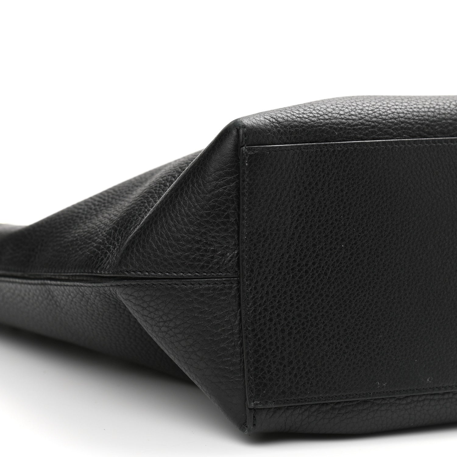 Valentino Garavani Grained Calfskin Rockstud Shoulder Tote Black 8 of 9