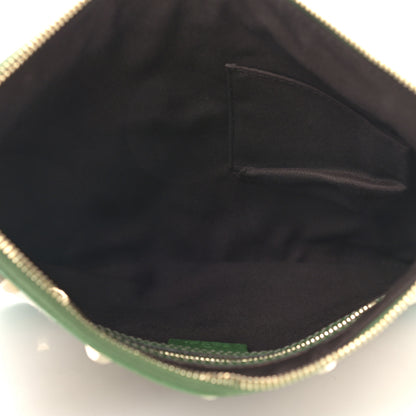 Gucci Monogram Studded Messenger Green 5 of 9