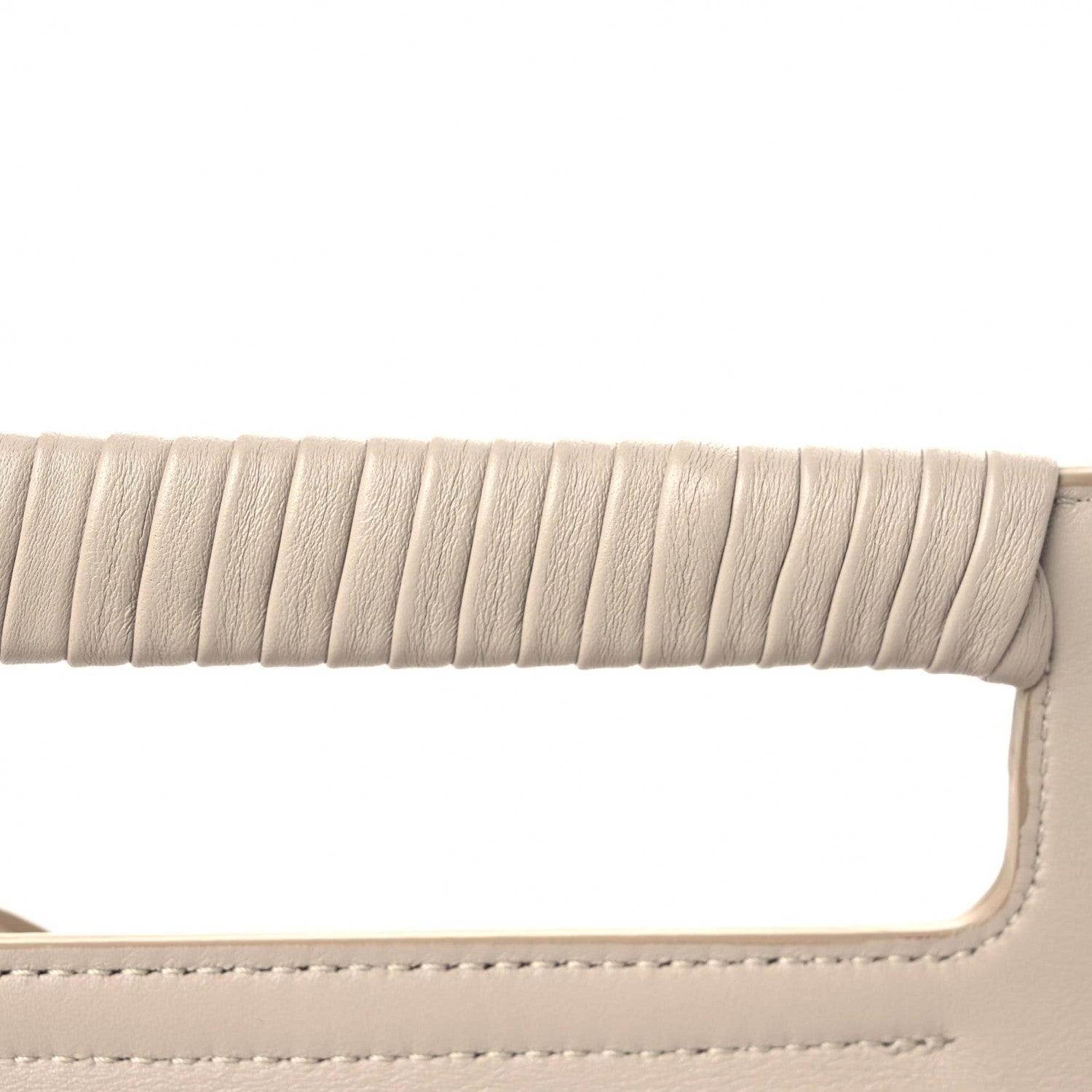 Givenchy Calfskin Medium Whip Top Handle Crossbody Natural 9 of 11