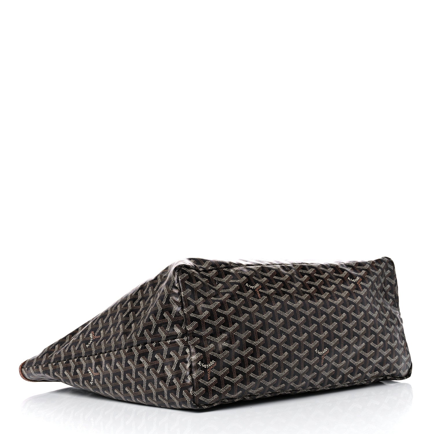 Goyard Goyardine Saint Louis GM Black Gold 4 of 12
